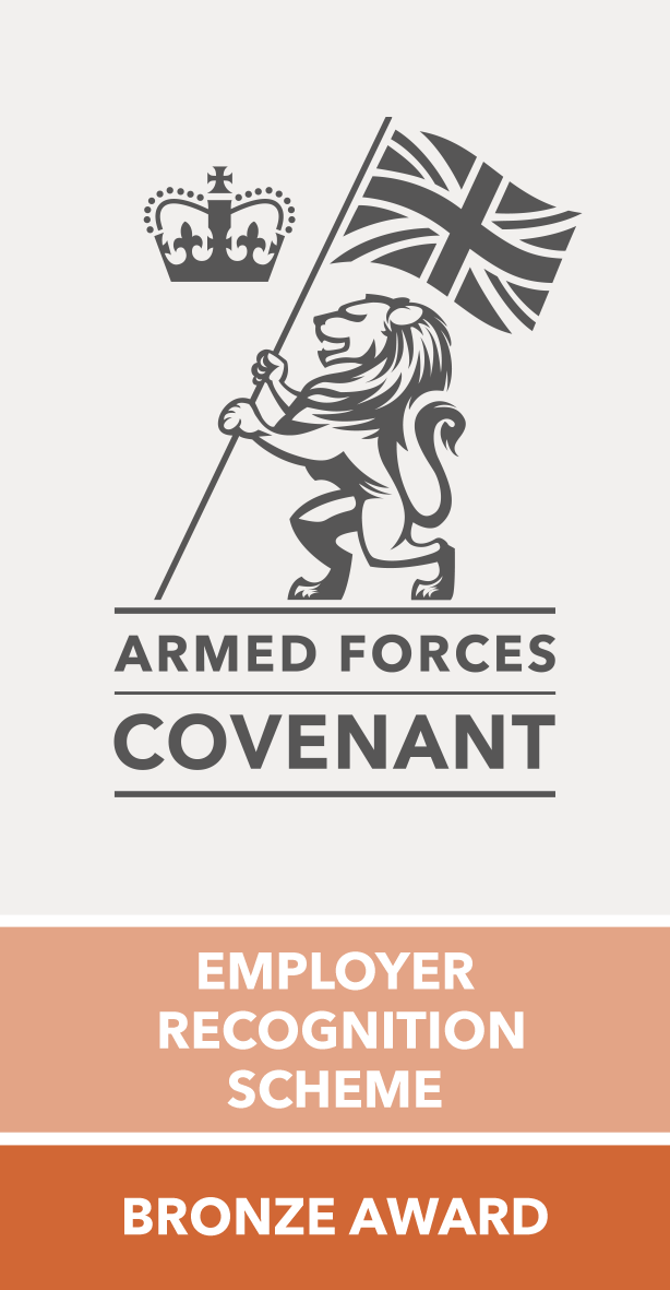 Armed Forces Covenant - employer recognition scheme - bronze award